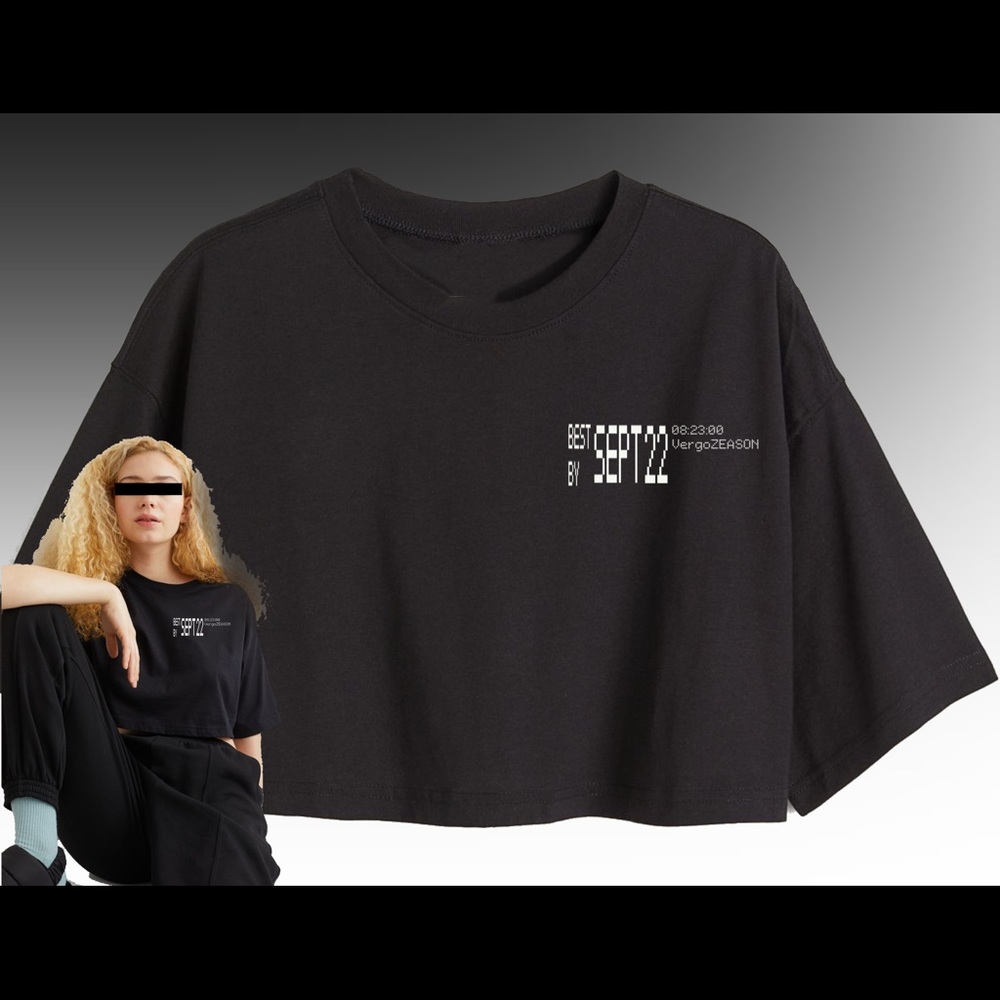 E.O.S ( end of summer ) Crop Top